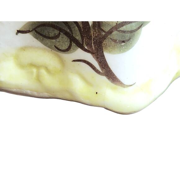 Buttermilk Floral Pitcher 7 1/2" Cream Yellowish Vintage Cash Family Pottery - Picture 7 of 7